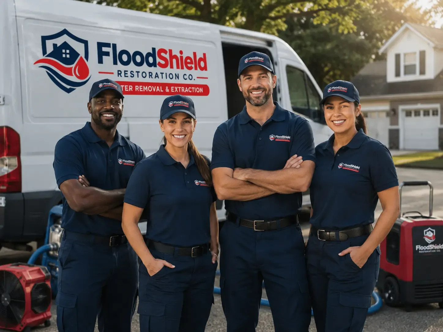 Flood Damage Restoration company in Mineral Springs, PA